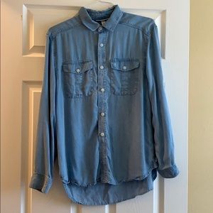 Coolibar Chambray shirt size M